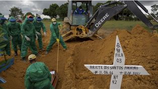 Manaos sufre una nueva ola de muertes por Covid-19 porque se acabaron los tubos de oxígeno