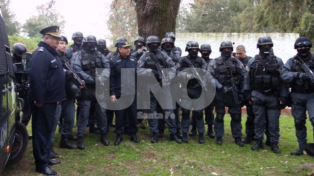 Jornada instructiva y de destrezas del Grupo de Operaciones Especiales (GOE) de la Policía de Santa Fe