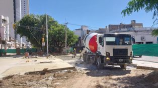 A un año del socavón en Bulevar y 9 de Julio, las obras entran en su etapa final y ya hay fecha para reabrir el tránsito.