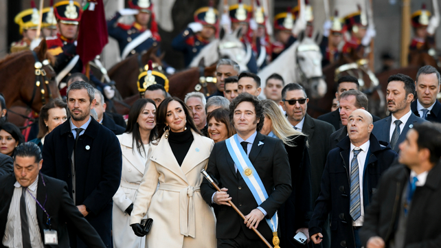 El presidente Javier Milei