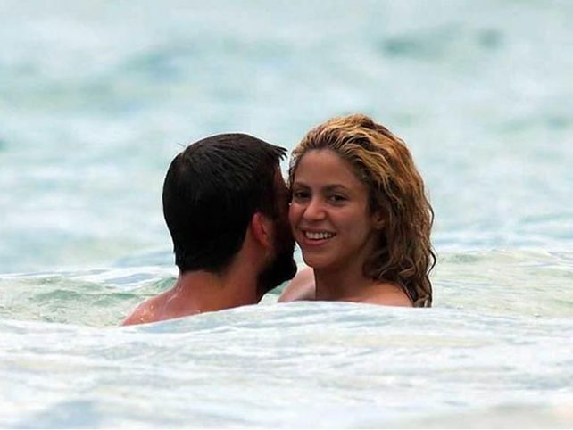 Piqué y Shakira se relajan en Cancún