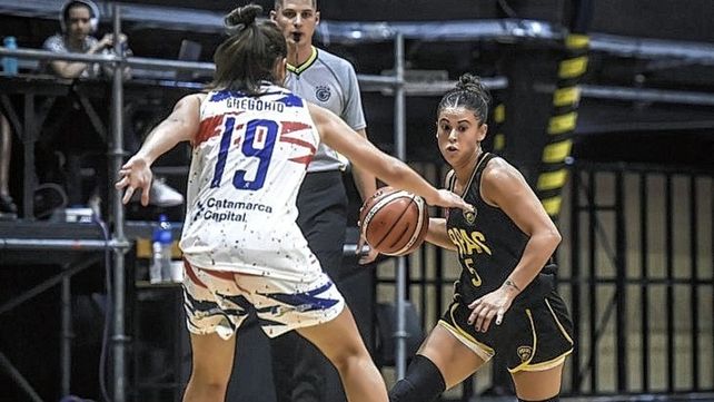 Camila Suárez fue la gran figura del partido.&nbsp;