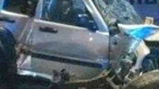 La enigmática y aterradora figura que apareció en una foto tras un violento accidente en México
