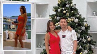 Antonela Rocuzzo y su esposo Lionel Messi