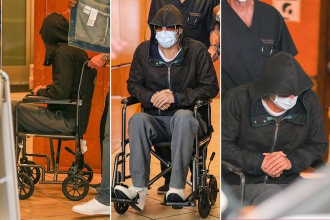 Brad Pitt intentó no ser reconocido al dejar el hospital en Los Angeles.&nbsp;