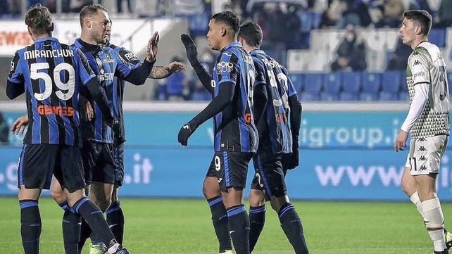 Atalanta se metió en los cuartos de final de la Copa Italia