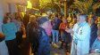 Guadalupe no aguanta más: vecinos y familiares del verdulero apuñalado se manifestaron frente a la Comisaría 8va