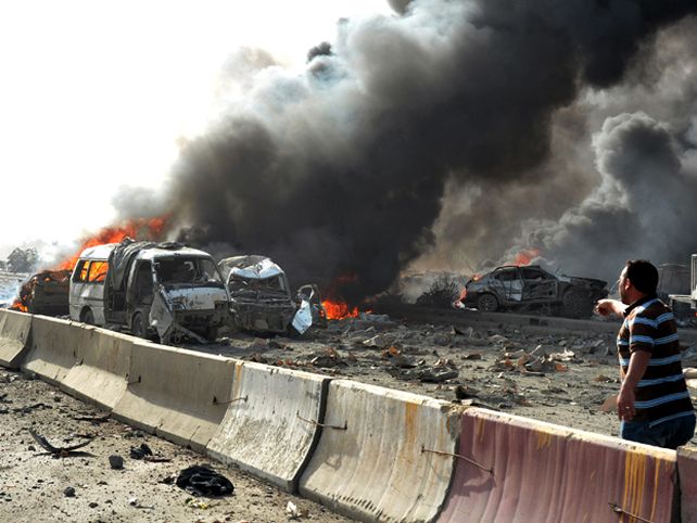 Siria: imágenes del terrible atentado que dejó 55 muertos