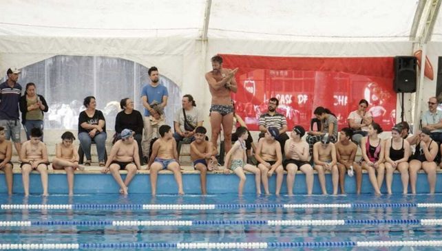 Meolans compartió sus experiencias con jóvenes del Centro Regional de Alto Rendimiento Deportivo