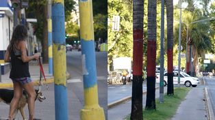 Comenzó una campaña por las pintadas que realizan las barras bravas de Newells y Central&nbsp;