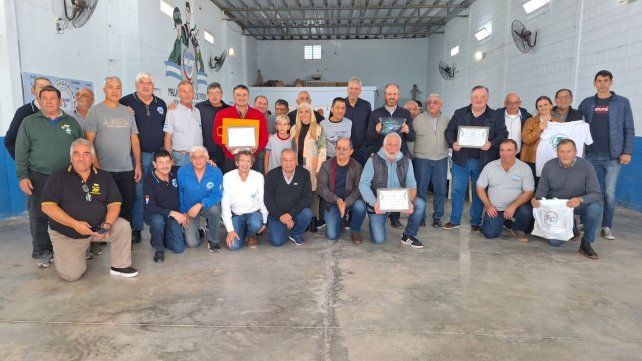 San Cristóbal: Michlig y González visitaron la sede del Centro de Excombatientes y Familiares de Caídos en Malvinas