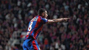 San Lorenzo de Almagro ganó con gol de Manuel Insaurralde.