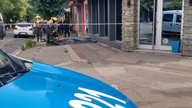 El ascensor que aplastó a una mujer en Crespo