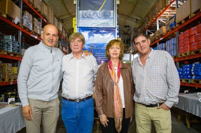 Mario Fígola, Pedro Fiol, Gloria Gez y Hernán Maccagni