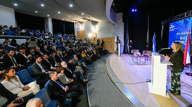 UNER: el gobierno provincial acompañó el 50° aniversario