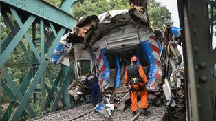 CABA: chocaron dos trenes y hay más de 100 heridos
