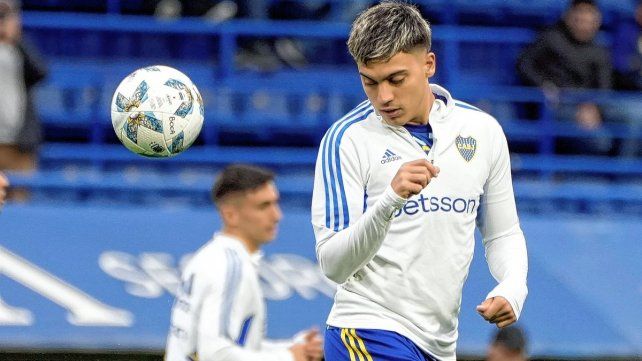 El Changuito Zeballos es titular en Boca.