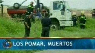 Reci&eacute;n con una segunda gr&uacute;a pudieron retirar el auto de los Pomar