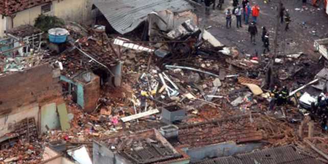 Tres muertos por la explosi&oacute;n en un dep&oacute;sito de fuegos artificiales en Brasil