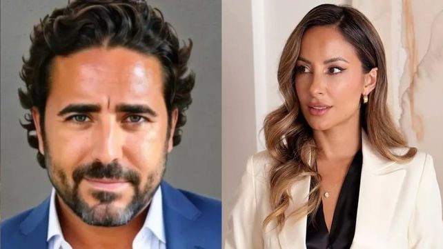 La modelo y bailarina Lourdes Sánchez y el empresario español Ramón Vegas.