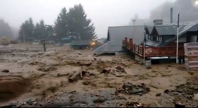 Inundado. Agua