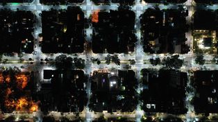 Trabajos de iluminación en la ciudad de Santa Fe&nbsp;