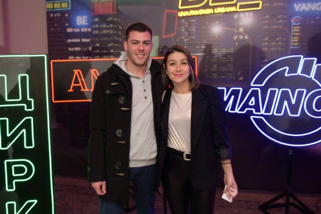 Mauri Costantini y Evelyn Colman