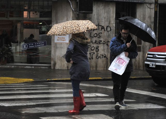 La recomendación es estar atentos a las alertas que emita el Servicio Meteorológico durante la jornada.