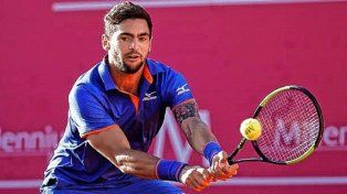 Guido Andreozzi quedó eliminado del Challenger de Praga