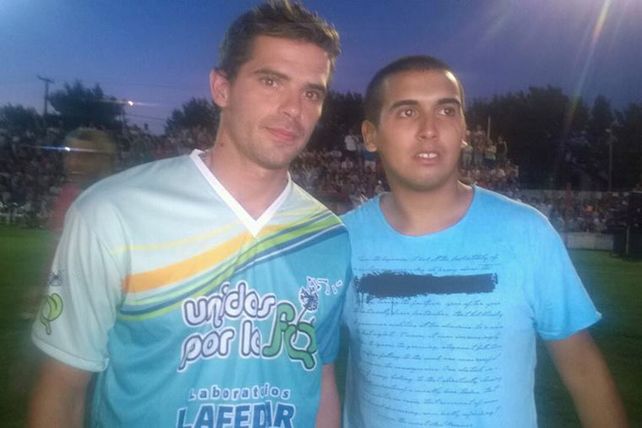 Misteriosa imagen aparecida en una foto de Fernando Gago