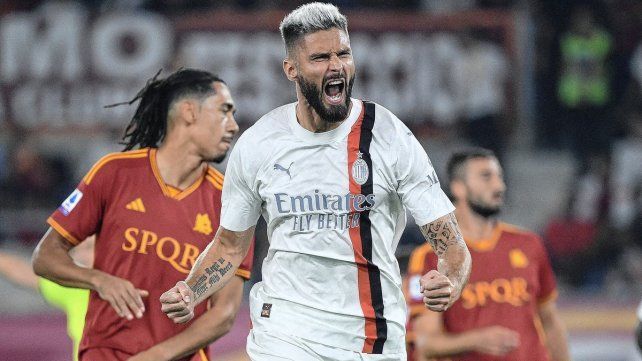 Milan superó a Roma y sigue como líder del Calcio