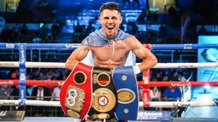 El boxeador de 26 años rápidamente se adaptó a Rosario para perseguir su sueño deportivo.