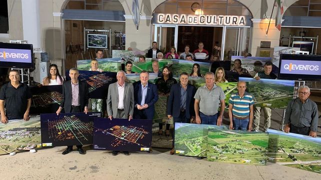 Se inauguró la muestra cultural y fotográfica: Departamento San Cristóbal desde el aire