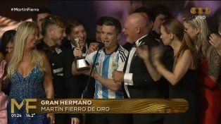 Gran Hermano se quedó con el Martín Fierro de oro