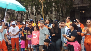 Crisis en el puerto: los trabajadores se manifestaron pacíficamente frente a la sede de gobernación