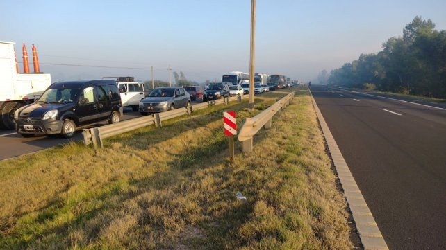 Sur de Entre Ríos: es escasa la visibilidad por humo y neblina