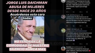 Médico abusador escrachado