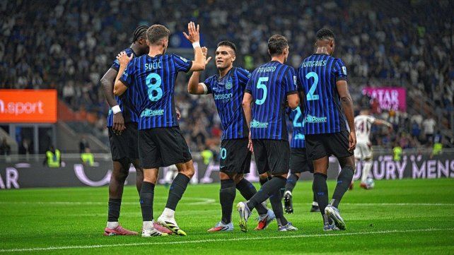 El Inter de Lautaro Martínez arrancó el Calcio con una goleada ante Torino