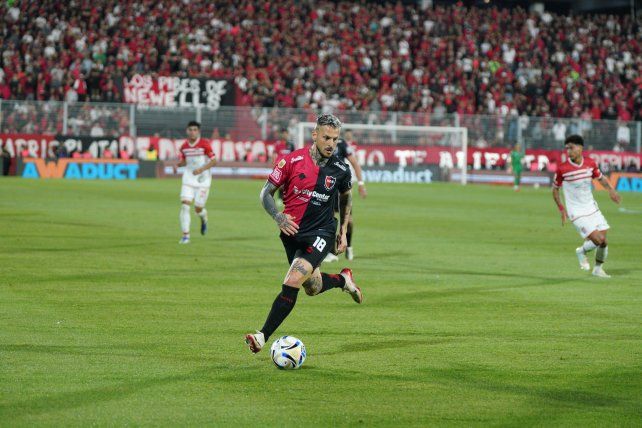 El Pipa Benedetto tuvo un fugaz paso por Newells