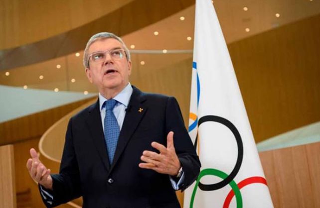El presidente del COI habl&oacute; con el coronavirus en pleno avance.&nbsp;