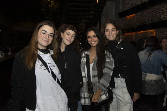 Valentina Totaro, Juana Baglietto, Lucila Caminos y Valentina Plano