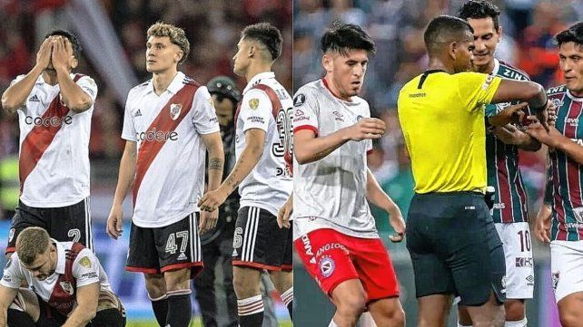 River y Argentinos, afuera de la Copa Libertadores