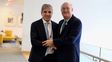 El ministro de Economía, Luis Caputo, y el presidente del BID, Ilan Goldfajn, en Washington. El ministro de Economía, Luis Caputo, y el presidente del BID, Ilan Goldfajn, en Washington.