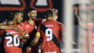 Goianiense dio el primer paso ante San Pablo en la Sudamericana