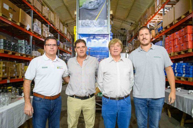 Mariano Frola, Hernán Maccagni, Pedro Fiol y Germán Fernández