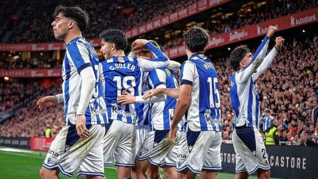 Real Sociedad se quedó con el primer clásico ante Athletic en Bilbao por la Copa del Rey