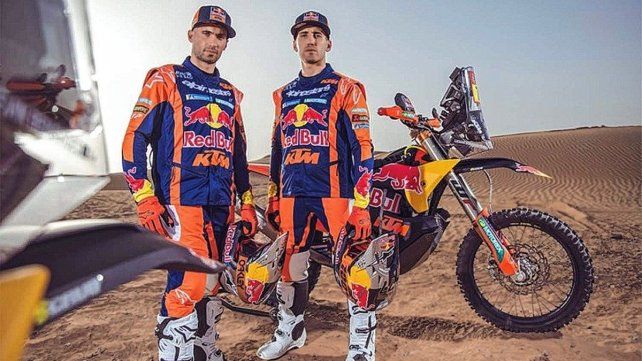 Los salteños Kevin y Luciano Benavides compartirán equipo en KTM.