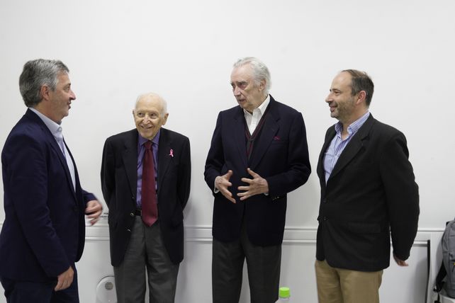 Representantes de la Fundación de Ciencias Médicas
