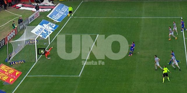 La jugada que pudo cambiar la historia del partido para Colón