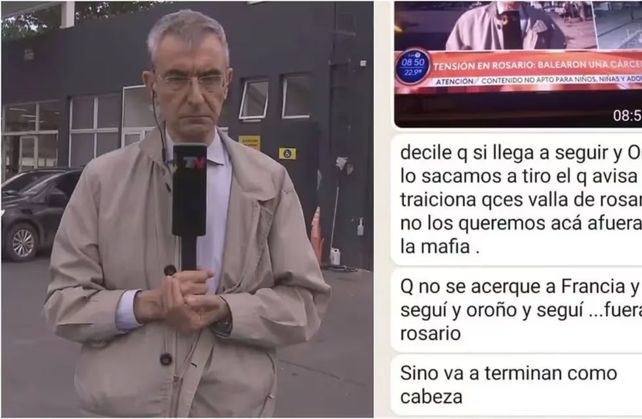Liberaron al acusado de amenazar de muerte a Nelson Castro en Rosario